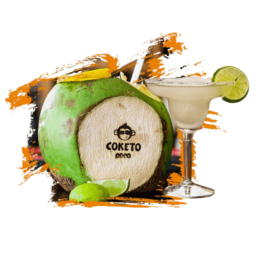 Coco Coketo con logo grabado